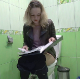 A blonde, Eastern-European girl returns home from work and sits down on a toilet. She farts, pisses, and takes a shit with a few plops, including a couple of deep ones. Presented in 720P HD. Over 6 minutes.